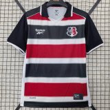 2026-27 Mens Santa Cruz home Red White Black soccer jersey