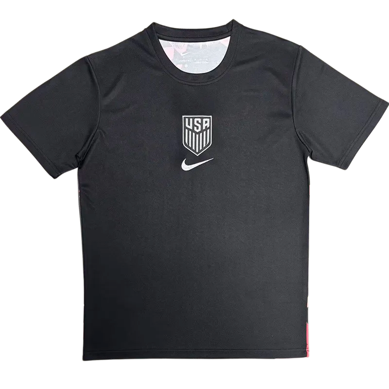 2026-27 Mens USA United States Black soccer Jersey