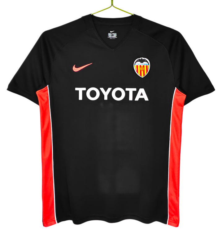 2006-07 Mens Valencia Away Retro Soccer Jersey
