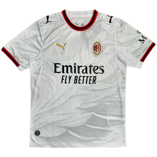 2026-27 Mens AC Milan white  Away soccer Jersey