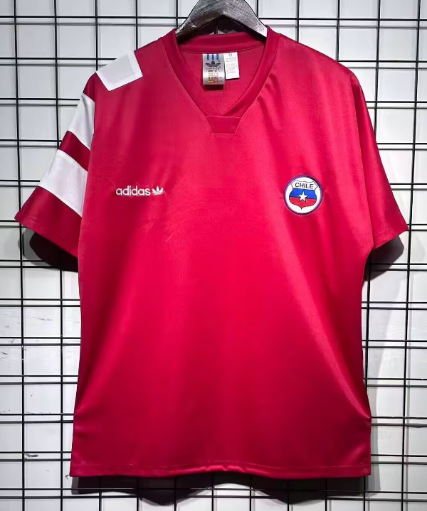 2026-27 Mens Chile retro style Red Fans Soccer Jersey