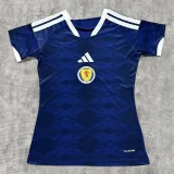 2026-27 Women Scotland Home blue Fans Soccer Jersey