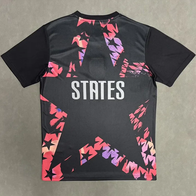 2026-27 Mens USA United States Black soccer Jersey