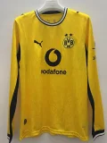 2026-27 Mens Borussia Dortmund  home  Long Sleeve yellow soccer jersey