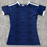 2026-27 Women Scotland Home blue Fans Soccer Jersey