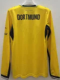 2026-27 Mens Borussia Dortmund  home  Long Sleeve yellow soccer jersey