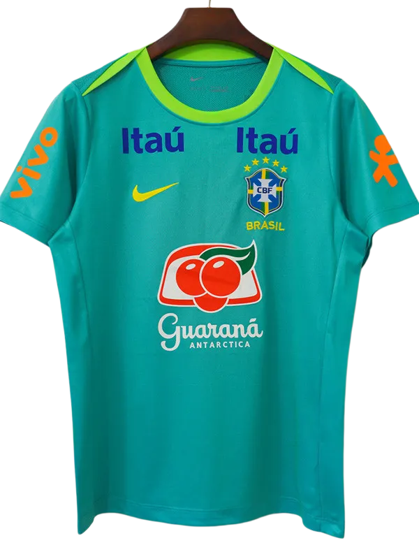 2024 Brazil Lake Green Retro soccer jersey