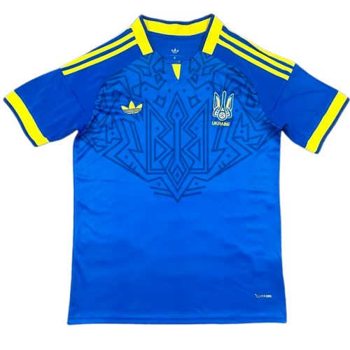 2026-27 Mens Ukraine Away blue Soccer Jersey
