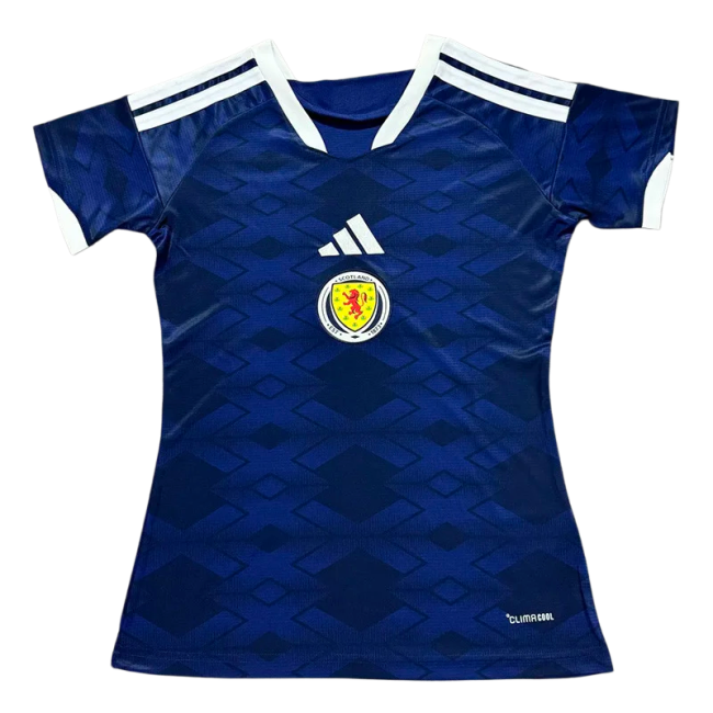 2026-27 Women Scotland Home blue Fans Soccer Jersey