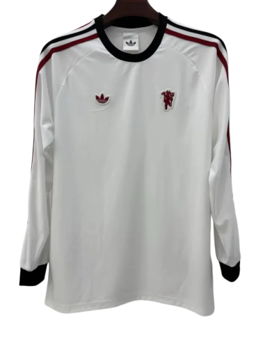2026-2027 Manchester United White Original long sleeve Soccer Jersey