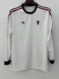 2026-2027 Manchester United White Original long sleeve Soccer Jersey