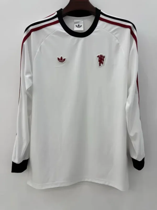 2026-2027 Manchester United White Original long sleeve Soccer Jersey