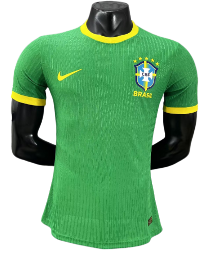2026-27 Mens Brazil Special Edition green Player version soccer jersey