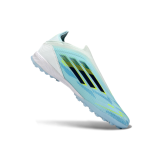 Adidas F50 Elite Laceless light blue Soccer Shoes
