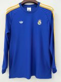 2026-27 Mens Real Madrid blue Original Long Sleeve soccer Jersey