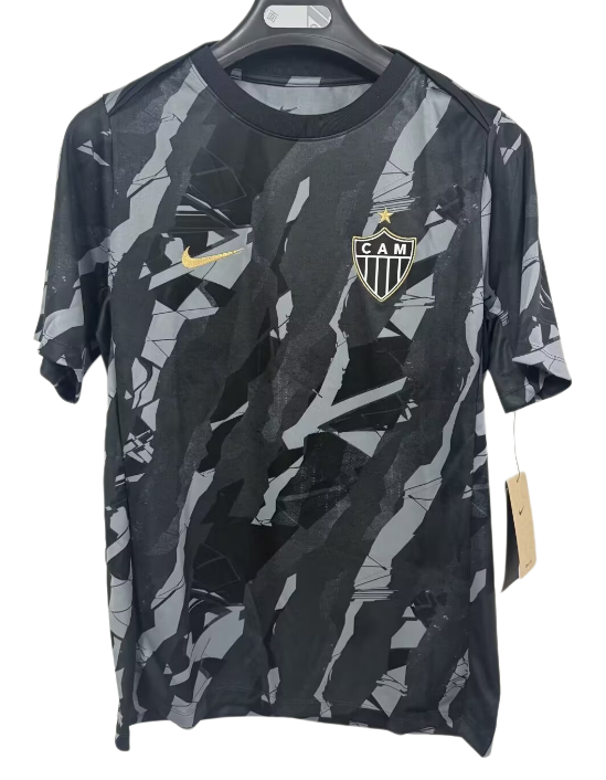2026-27 Mens Atletico Mineiro Pre match black Soccer Jersey