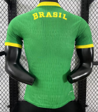 2026-27 Mens Brazil Special Edition green Player version soccer jersey