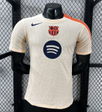 2026-27 Mens Barcelona Special Edition light yellow Player version soccer Jersey