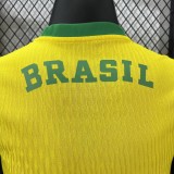 2026-27 Mens Brazil Special Edition yellow Player version soccer jersey