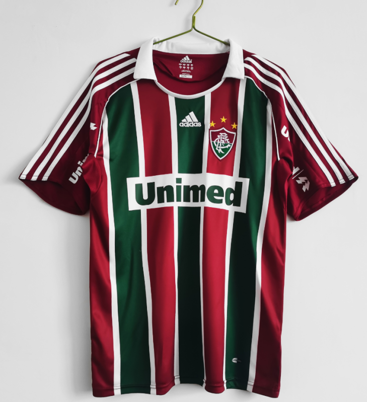2008-09 Mens Fluminense Home Retro Soccer Jersey