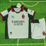2025-26 Kids AC Fourth away White  Soccer Jersey