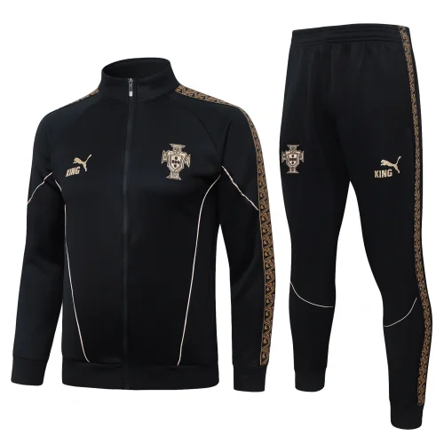 2026-27 Portugal black Jacket Tracksuit A26016#