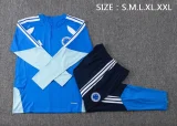 2026-27 Mens Cruzeiro lake blue Half-pull Tracksuit B26011#