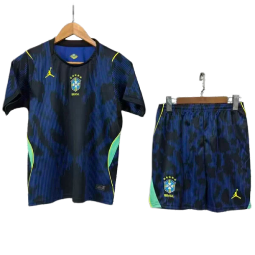 2026-27 Kids Brazil away Soccer Jersey
