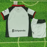 2025-26 Kids AC Fourth away White  Soccer Jersey