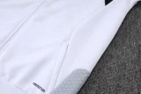 2026-27 Mens Real Madrid white Jacket Tracksuit A26017#