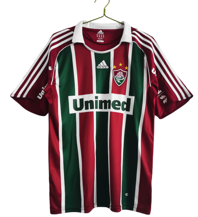 2008-09 Mens Fluminense Home Retro Soccer Jersey
