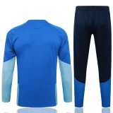 2026-27 Mens Cruzeiro lake blue Half-pull Tracksuit B26011#