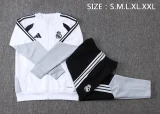 2026-27 Mens Real Madrid white Jacket Tracksuit A26017#
