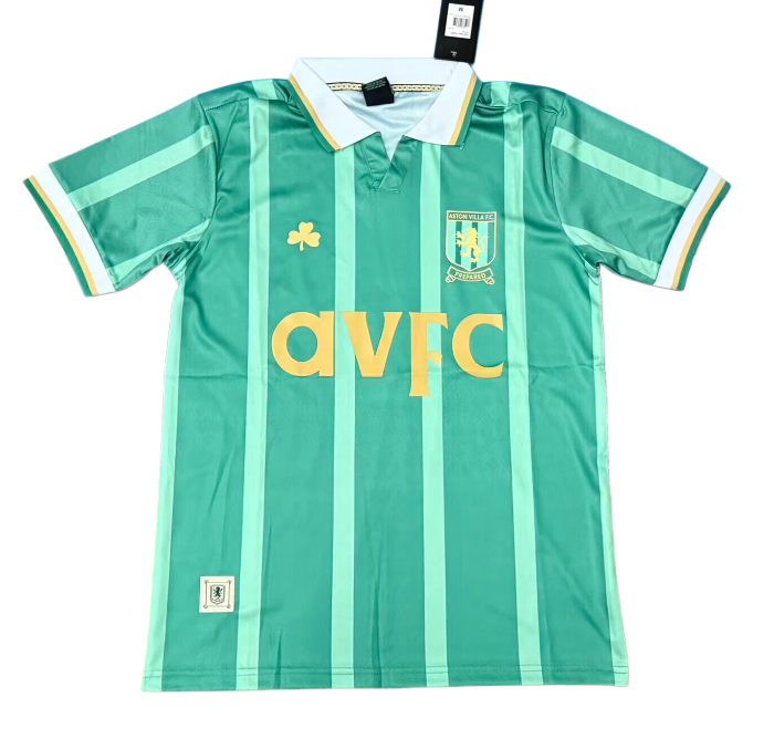 2025-26 Aston Villa Green Special Edition Fans Soccer Jersey