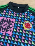 1990 Colombia Goalkeeper  Retro Soccer Jersey