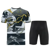 2026-27 Mens Real Madrid Black white Training Short Suit