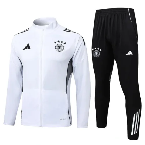 2025-26 Germany White Jacket Tracksuit #A2578