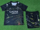 2025-26 Kids PSG Jordan Night Edition  Player Version Soccer Jersey