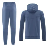 2026-27 PSG Gray blue Hoodie Jacket Tracksuit