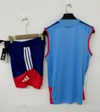 2026-27 Mens Japan vest Training Short Suit