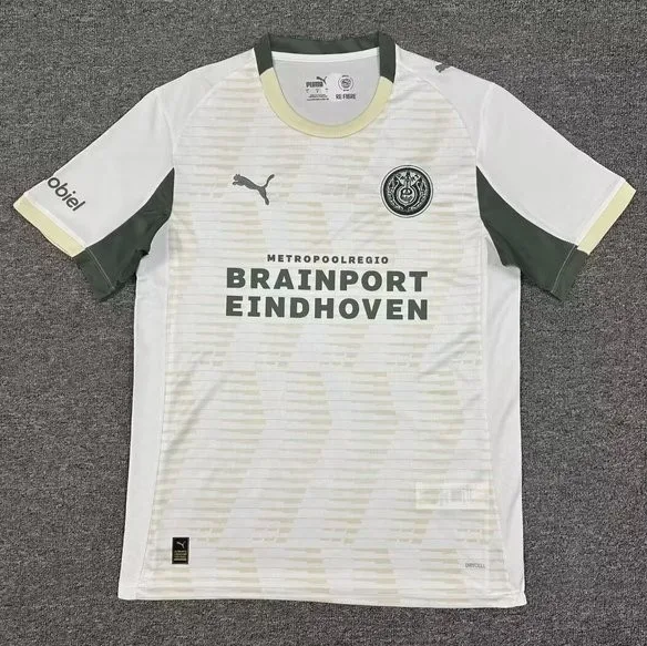 2025/26 Mens PSV Eindhoven Third away white soccer jersey