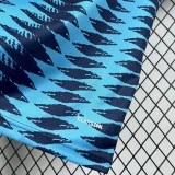 2025-26 Mens Colombia away blue soccer jersey