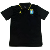 2026-27 Brazil Black Polo soccer jersey