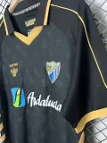 2025-26 Mens Malaga Black Special Edition Fans Soccer Jersey