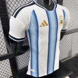 2026-27 Mens Argentina home Player version soccer  Jersey