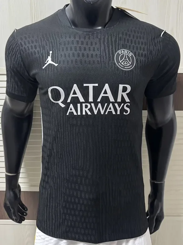 2026-27 PSG Black Special Edition Player Version soccer jersey