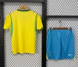 2026-27 Kids Brazil home Soccer Jersey