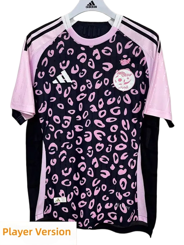 2026-27 Mens Algeria Pink Black Player Version soccer jersey