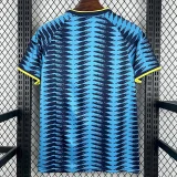 2025-26 Mens Colombia away blue soccer jersey