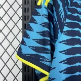 2025-26 Mens Colombia away blue soccer jersey